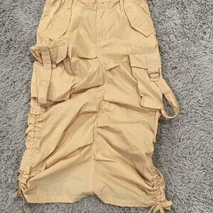 Unbranded Women's Tan and Cream Skirt